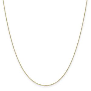 Kids Gold Classics(tm)10kt. Yellow Gold 0.8mm 14in. Chain Necklace