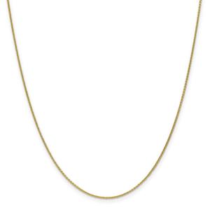 Gold Classics(tm)10kt. Yellow Gold 1mm 20in. Chain Necklace