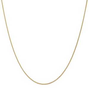 Gold Classics(tm) 10kt. Gold 1mm 7in. Spiga Chain Bracelet alternate view