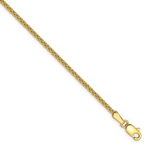 Gold Classics(tm) 10kt. Gold 7in. Polished Chain Bracelet