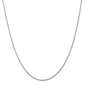 Gold Classics(tm) 10kt. White Gold 24in. 1.3mm Chain Necklace