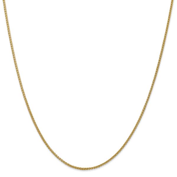 Gold Classics(tm) 1.55mm. 14kt. Semi-Solid Wheat Chain Necklace
