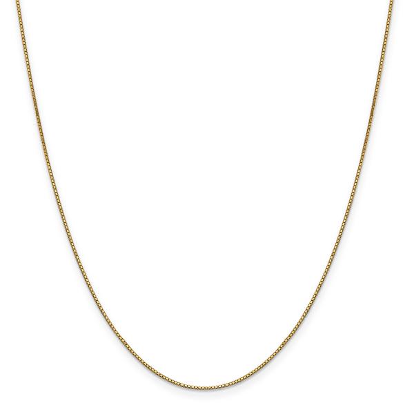 Gold Classics(tm) .90mm. 14kt. Gold Box Chain Necklace