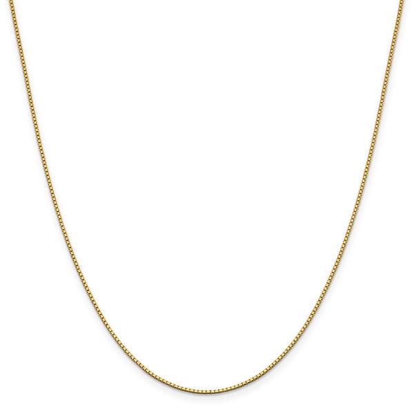 Gold Classics(tm) 1.05mm. 14kt. Gold Box Chain Necklace