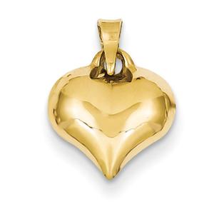 Gold Classics(tm) 14kt. Gold Puffed Heart Pendant