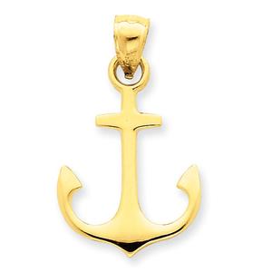 Gold Classics(tm) 14kt. Anchor Pendant