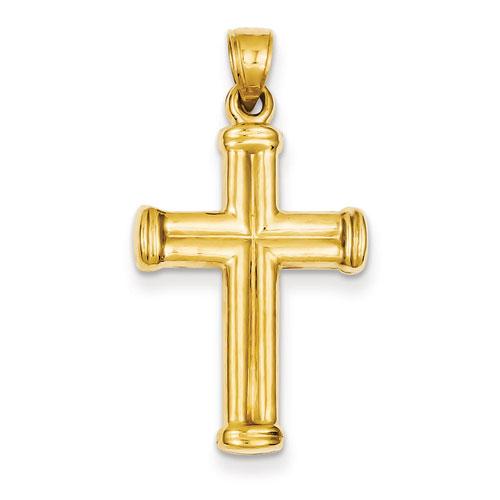 Unisex Gold Classics(tm) 14kt. Gold Hollow Cross