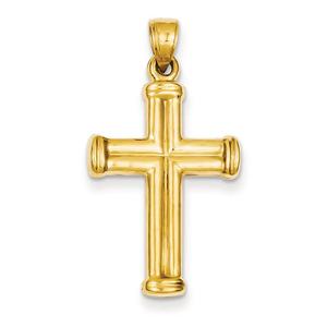 Unisex Gold Classics(tm) 14kt. Gold Hollow Cross