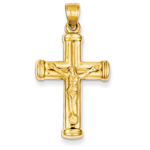 Gold Classics(tm) 14kt. Reversible 35mm Crucifix Cross