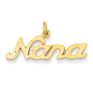 Gold Classics(tm) 14kt. Yellow Gold Nana Charm