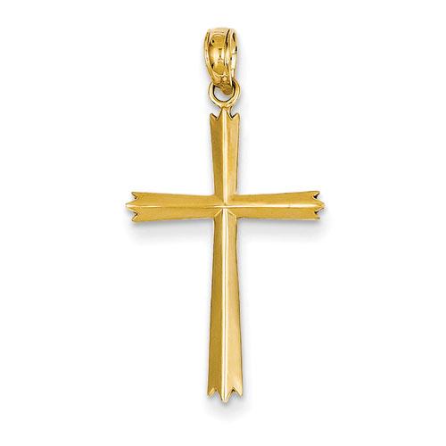 Gold Classics(tm) 14kt. Yellow Gold Cross Pendant