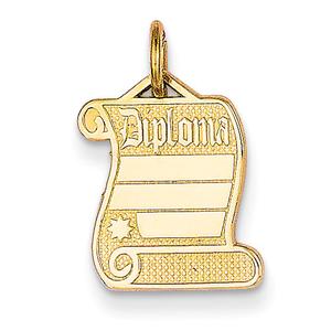 Gold Classics(tm) 14kt. Yellow Gold Diploma Charm