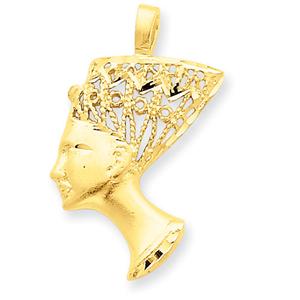 Gold Classics(tm) 14k. Nefertiti Pendant