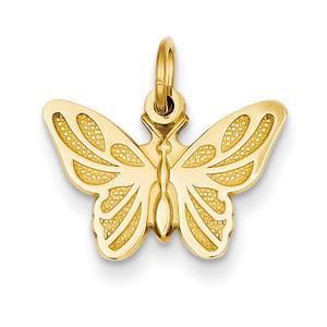 Gold Classics(tm) 14kt. Butterfly Charm
