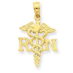 Gold Classics(tm) 14k. Polished RN Pendant