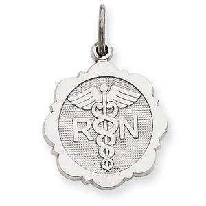Gold Classics(tm) 14k. Registered Nurse Disc Charm