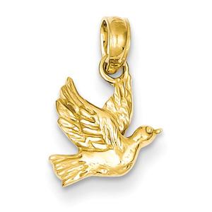 Gold Classics(tm) 14kt. Dove Pendant