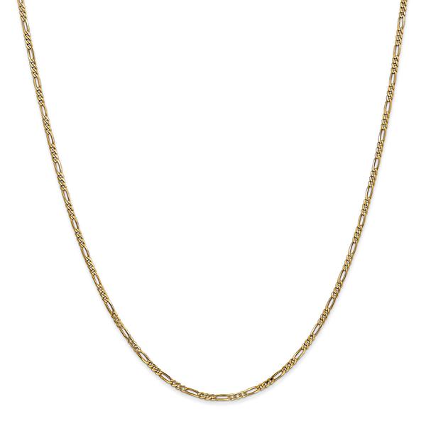 Gold Classics(tm) 1.80mm. 14kt. Gold Flat Figaro Chain Necklace