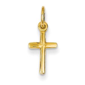 Gold Classics(tm) 14kt. Yellow Gold Small Cross Pendant