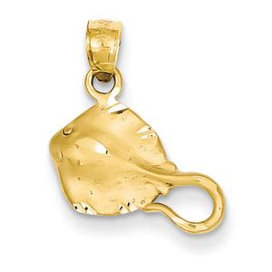 Gold Classics(tm) Stingray Pendant