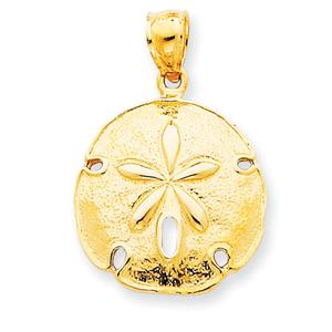 Gold Classics(tm) 14kt. Gold Sand Dollar Pendant