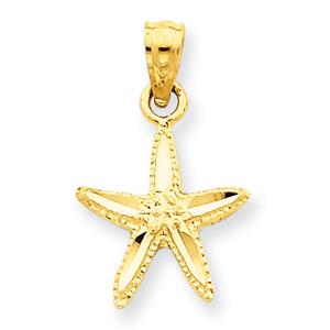 Gold Classics(tm) Starfish Pendant