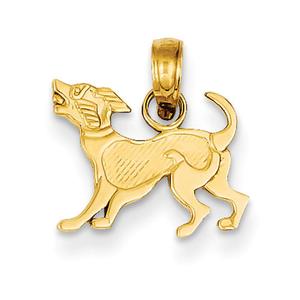 Gold Classics(tm) 14kt. Gold Dog Pendant