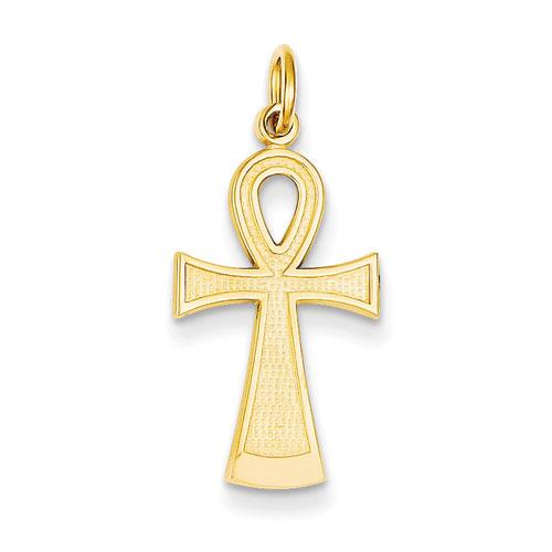 Gold Classics(tm) 14kt. Yellow Gold Ankh Cross Charm
