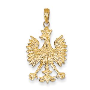 Gold Classics(tm) 14k. Gold Eagle Pendant