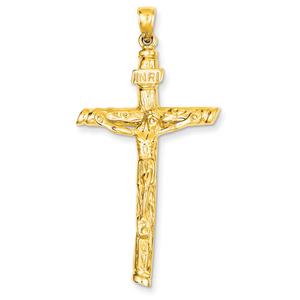 Unisex Gold Classics(tm) Yellow Gold INRI Crucifix