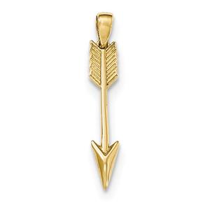 Gold Classics(tm) 14kt. Polished Arrow Pendant