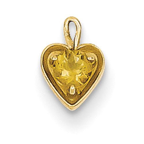 Gemstone Classics(tm) Synthetic November Birthstone Charm