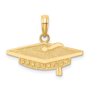 Unisex Gold Classics(tm) 14kt. Graduation Cap Charm
