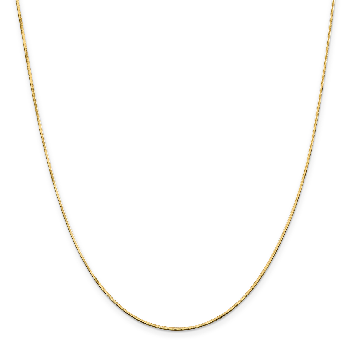 Gold Classics(tm) 1.40mm. 14kt. Gold Octagonal Snake Necklace