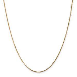 Gold Classics(tm) 1.3mm. 14kt. Gold Curb Chain Necklace