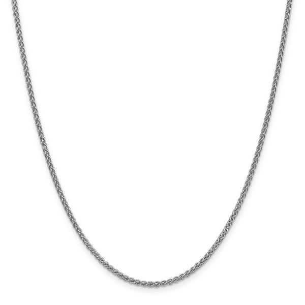 Gold Classics(tm) 2mm. 14kt. White Gold Spiga Chain Necklace