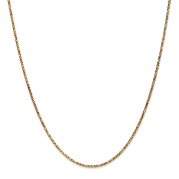 Gold Classics(tm) 1.65mm. 14kt. Gold Solid Spiga Chain Necklace
