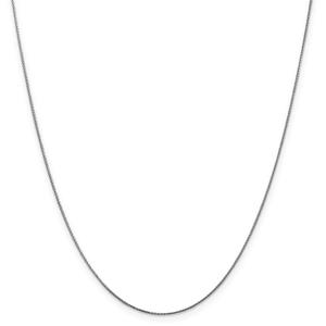 Gold Classics(tm) .65mm. White Diamond Cut Spiga Necklace