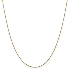 Gold Classics(tm) .65mm. 14kt. Gold Diamond Cut Spiga Necklace