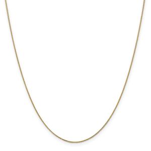 Gold Classics(tm) 0.65mm. 14kt. Gold Diamond Cut Spiga Necklace