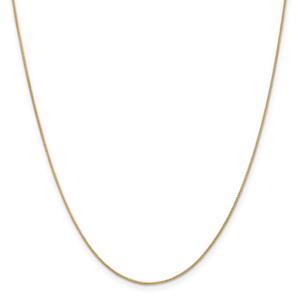 Gold Classics(tm) 0.80mm. 14kt. Gold Spiga Chain Necklace