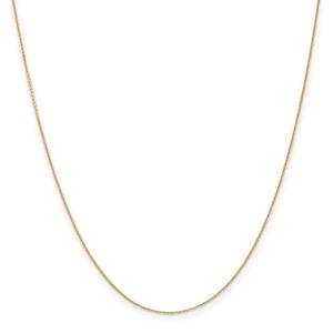 Gold Classics(tm) .65mm. 14kt. Diamond Cut Cable Chain Necklace