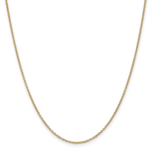 Gold Classics(tm) 1.4mm. 14kt. Gold Cable Chain Necklace