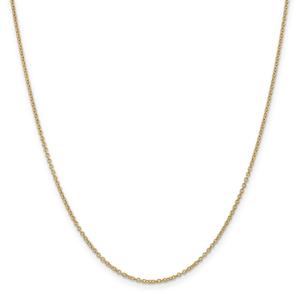 Gold Classics(tm) 1.4mm. 14kt. Gold Cable Chain Necklace
