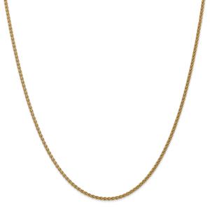 Gold Classics(tm) 1.0mm. 14kt. Gold Solid Spiga Chain Necklace