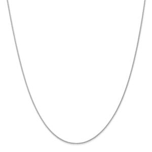 Gold Classics(tm) 1mm. 14kt. White Gold Parisian Wheat Necklace