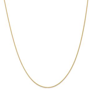 Gold Classics(tm) 1mm. 14kt. Gold Parisian Wheat Chain Necklace