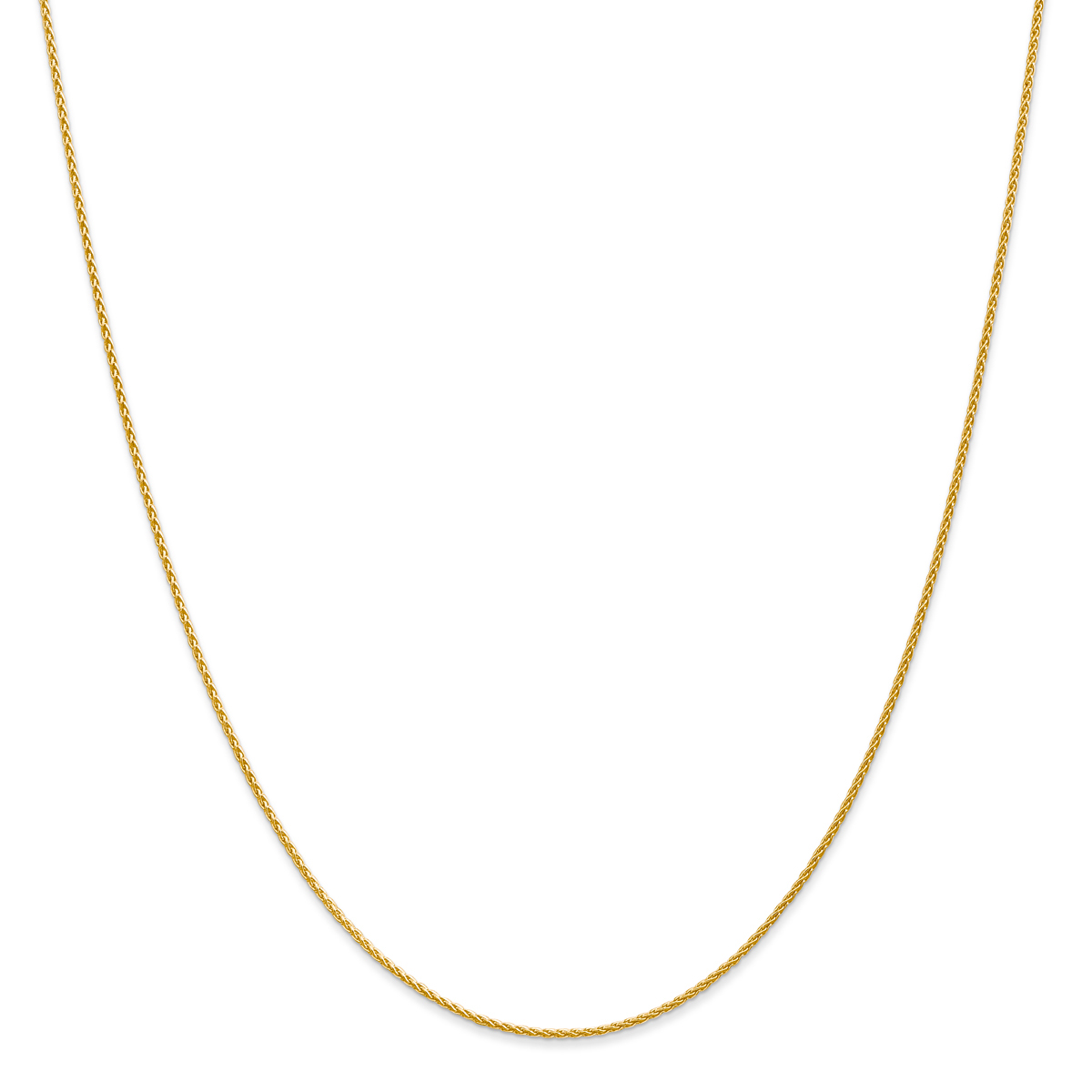 Gold Classics(tm) 1.20mm. 14kt. Parisian Wheat Chain Necklace