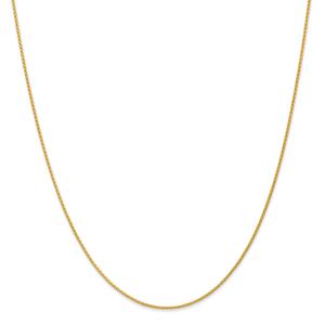 Gold Classics(tm) 1.20mm. 14kt. Parisian Wheat Chain Necklace