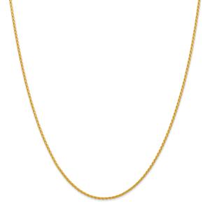 Gold Classics(tm) 1.5mm. 14kt. Parisian Wheat Chain Necklace